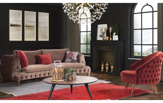 Orkide Sofa Set